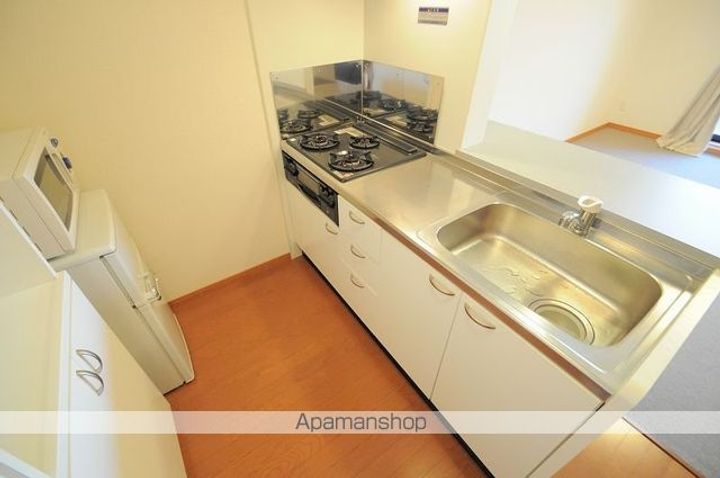 大阪府大阪市東住吉区照ケ丘矢田4丁目の賃貸マンションのキッチン