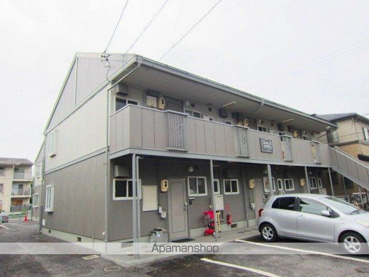 フレグランスアップルN棟の外観