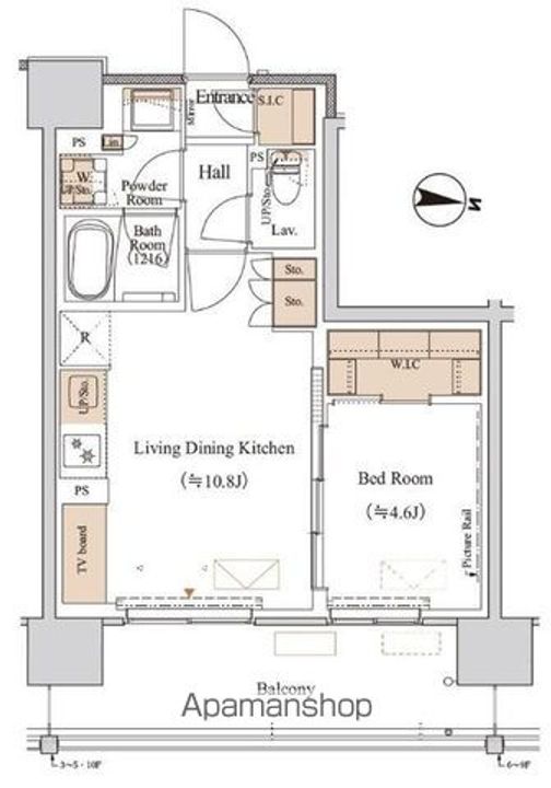 ブランシエスタ木場の間取り
