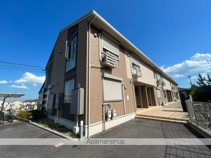 滋賀県大津市南志賀3丁目の賃貸アパートの外観