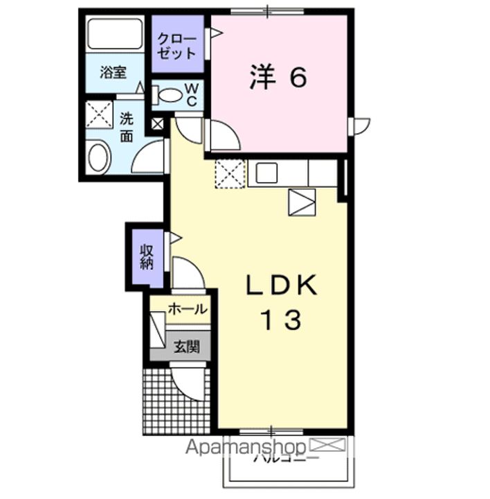 メゾン・ド・レネット Iの間取り