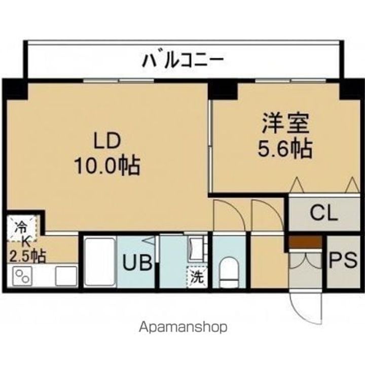 メゾンラフォーネ403の間取り