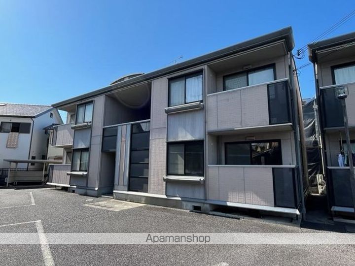 滋賀県草津市東矢倉3丁目の賃貸アパートの外観