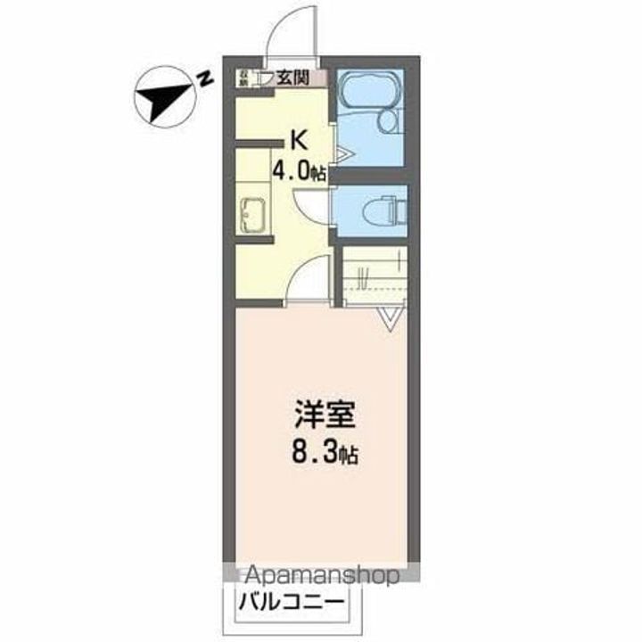 ヒルフラット・SASAKI102の間取り