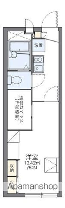 レオパレスディア コート 3206の間取り
