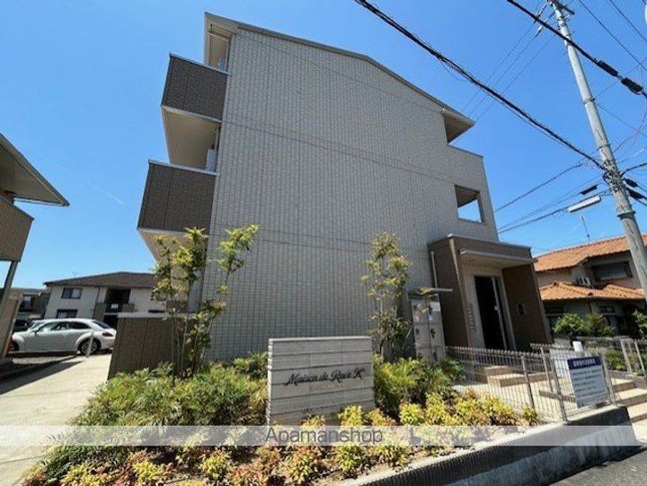 滋賀県大津市一里山4丁目の賃貸アパートの外観