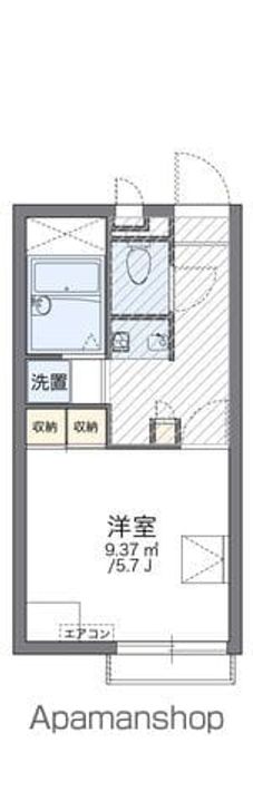 レオパレスクローバーの間取り