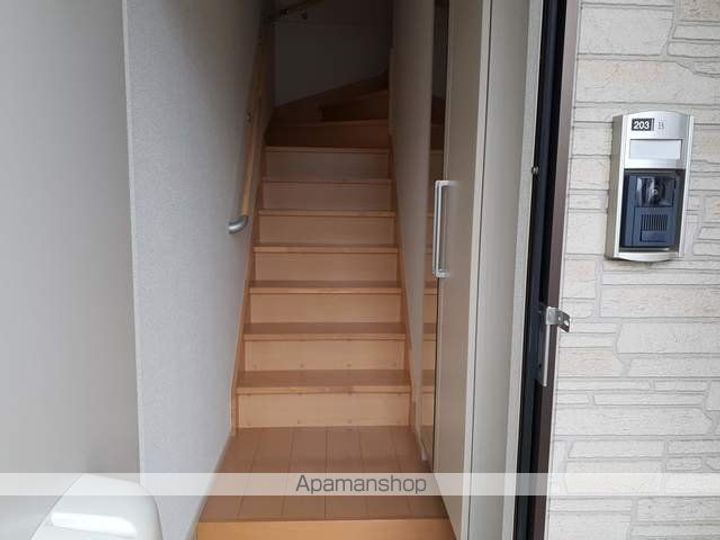 ローレルパークBの玄関