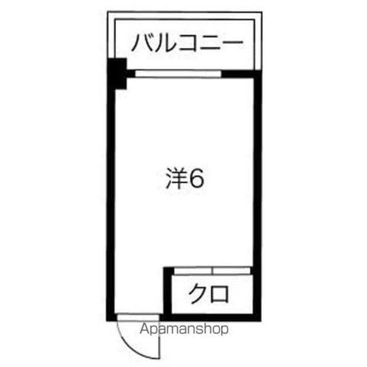 覚王山ドミトリー河合ビル(男子学生寮)の間取り