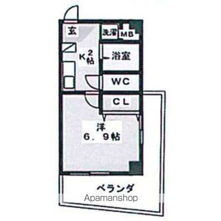 クレール車道Ⅰの間取り