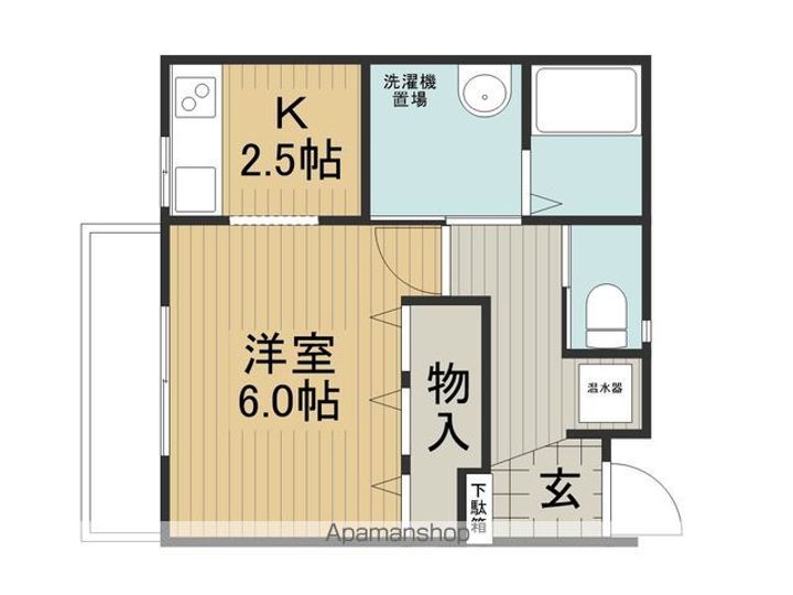 神沢アパート1の間取り