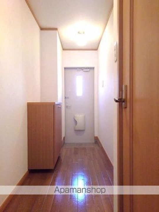 パルフォレストBの玄関