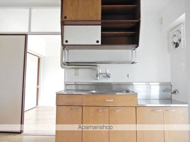 ビレッジハウス松川2号棟のキッチン