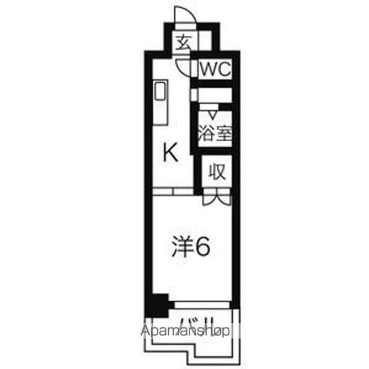 サンピアオカヤスの間取り