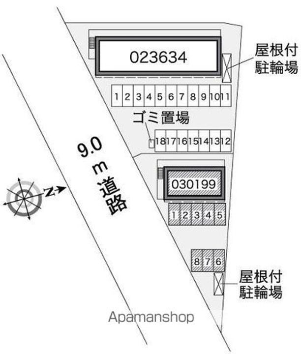 レオパレスなかのⅡ番館201のその他画像