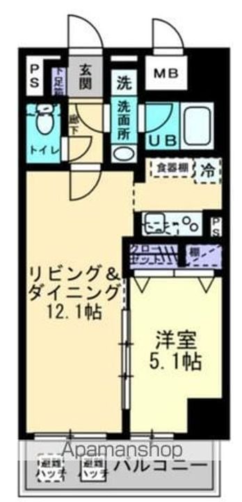 エルドラード常磐町の間取り