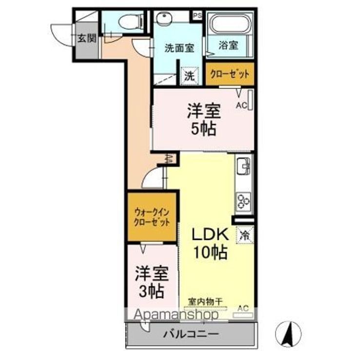 メゾン・ド・キャトルⅤの間取り