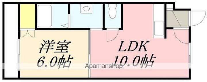 ピュアパレス五稜郭の間取り