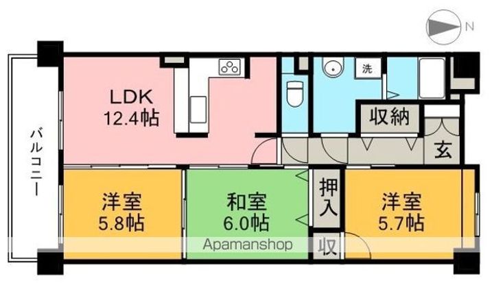 パールリバーの間取り