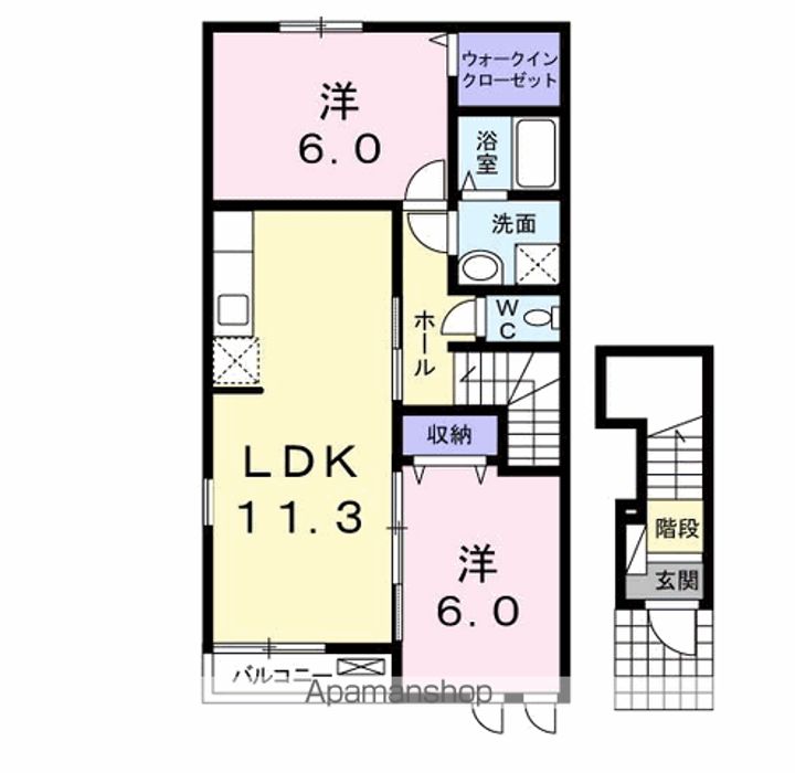 ベル・フィオーレの間取り