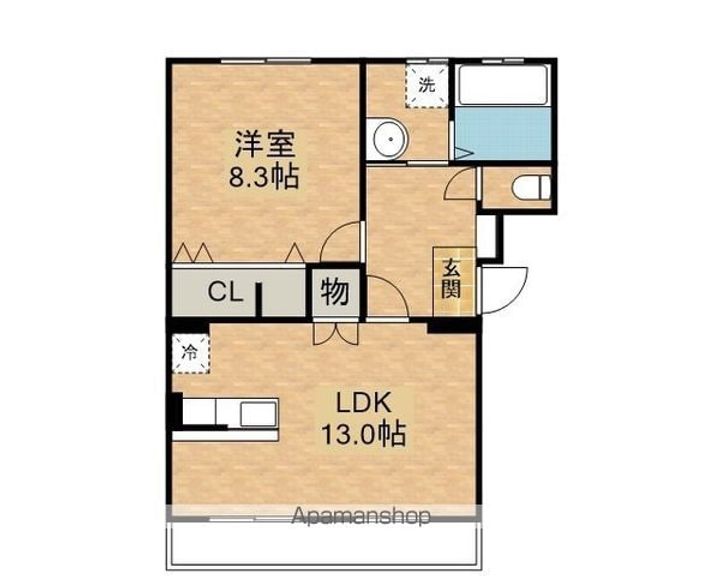 アーバンサウスⅡの間取り