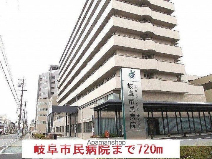 岐阜県岐阜市本荘西3丁目の賃貸アパートの周辺