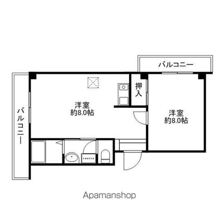 旭ビルの間取り