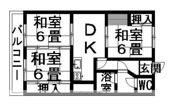 桜井マンションの間取り