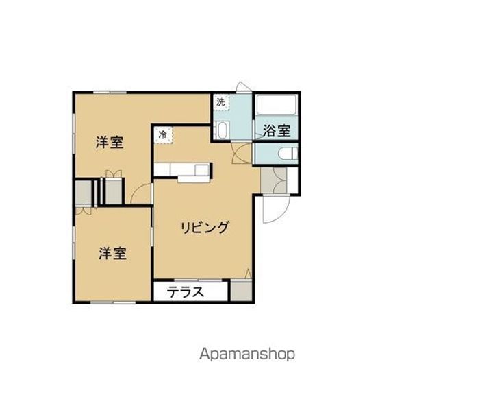 サークルハイツ101の間取り