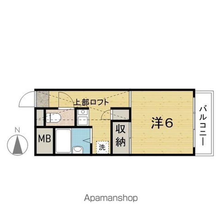ロイヤル岩切102の間取り