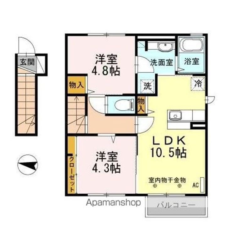 鹿野ヴィレッジの間取り