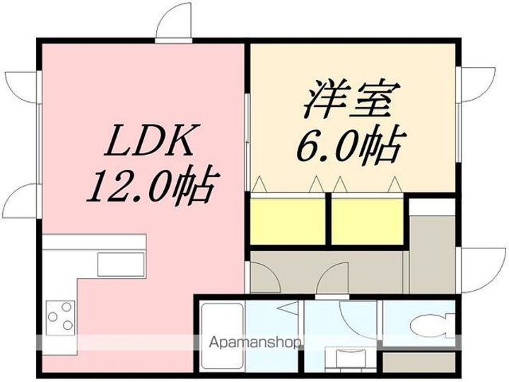 ビュウアミーゴ302の間取り