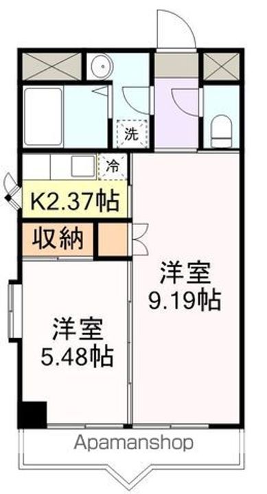 ベルメゾンの間取り