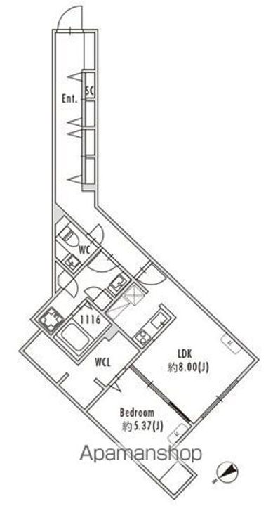 GRANPASEO下北沢の間取り
