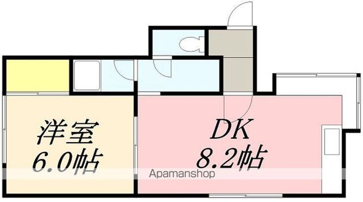 サンハウスⅡ201の間取り