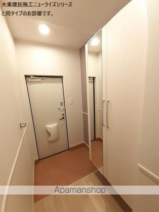 プルミエールヴィラの玄関