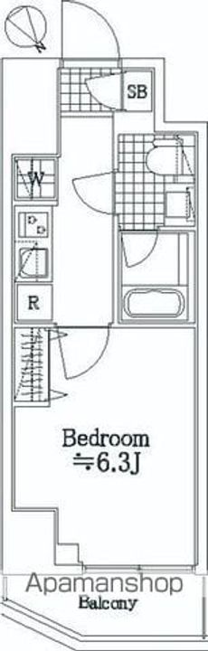 AZEST関内の間取り