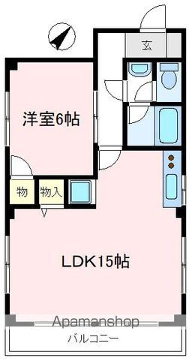 居山ビルの間取り