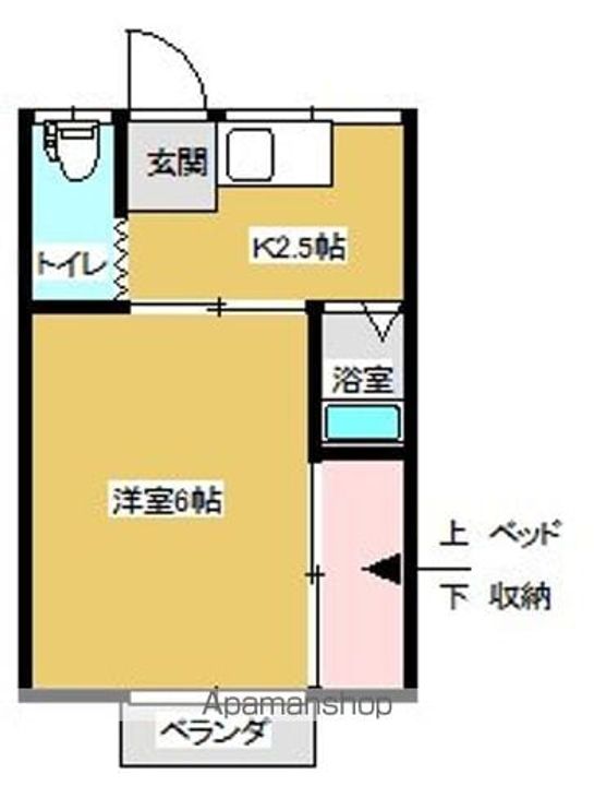 壱番館の間取り