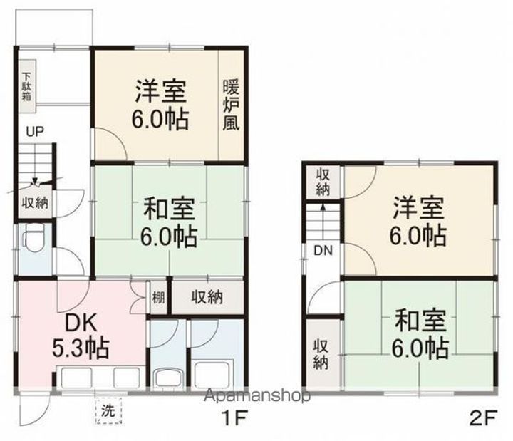 香川県高松市木太町(一戸建)の賃貸物件戸建ての間取り