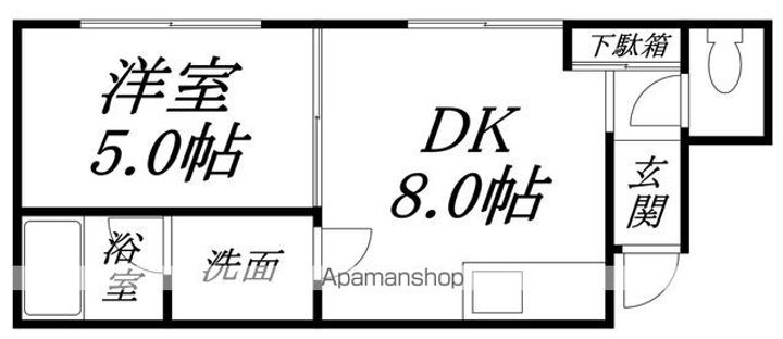 レジデンスサトー201の間取り