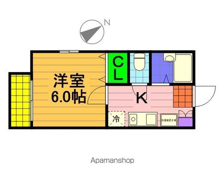 アルテール幕張の間取り