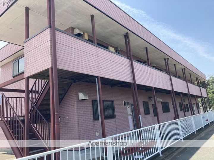 群馬県太田市新田木崎町の賃貸アパートの外観