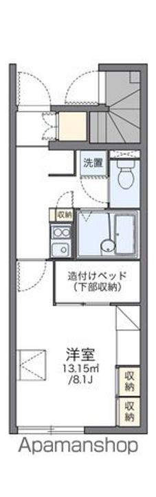 レオパレススタイリッシュコートの間取り