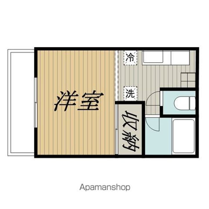 サンライズⅡ203の間取り