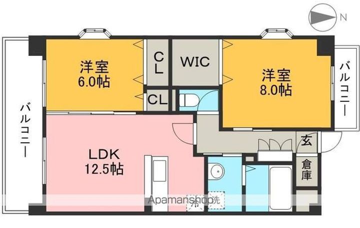 VILLA BRICKの間取り