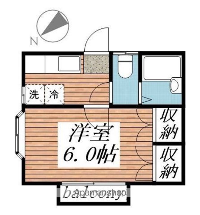 スクエア富里A棟の間取り