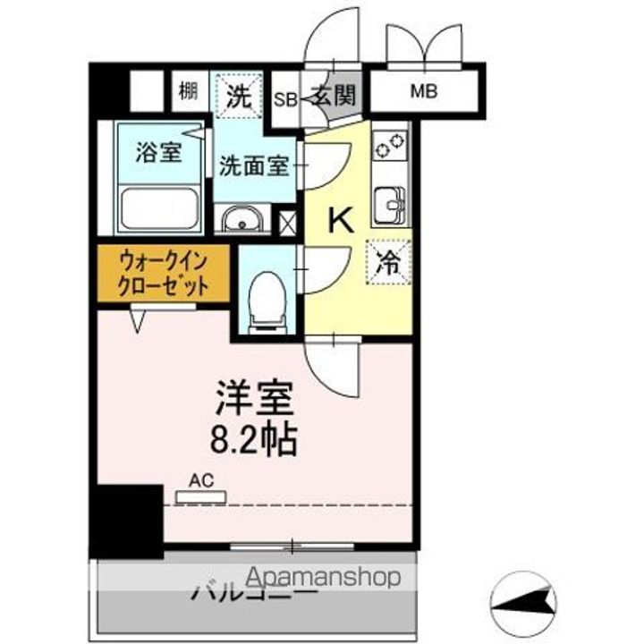 レガーロ仙台駅東の間取り