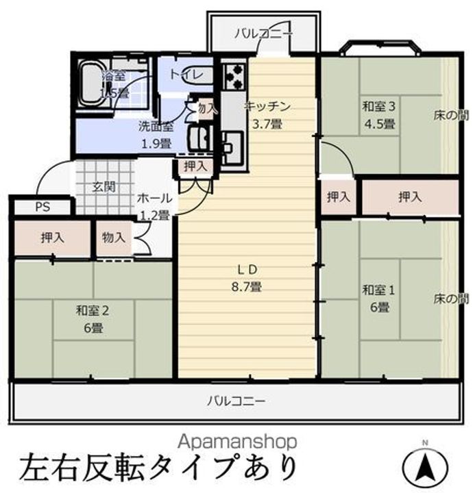 ALIVELY久松台の間取り