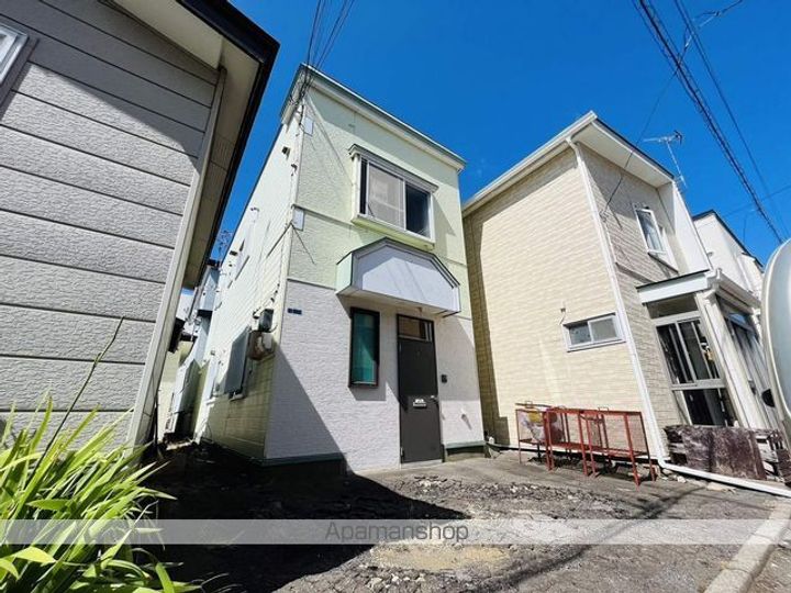 宮前町アパート2階左の外観